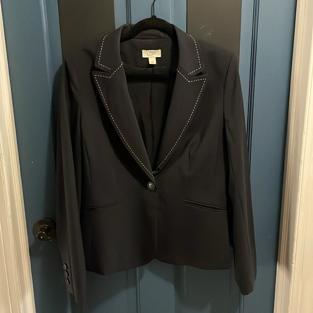 Ann Taylor Loft Wool blend blazer